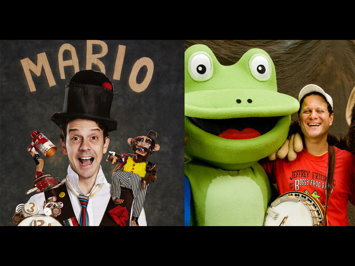 Mario The Maker Magician and The Bossy Frog Band
