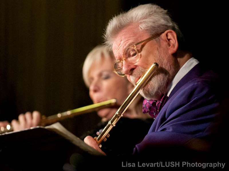 Sir James Galway and Lady Jeanne Galway
House Concert & Conversation