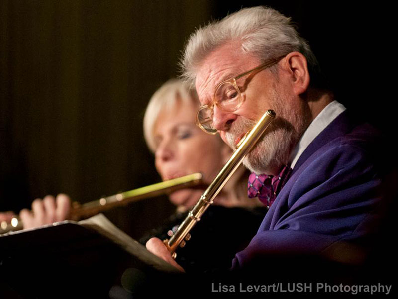 Sir James Galway and Lady Jeanne Galway
House Concert & Conversation