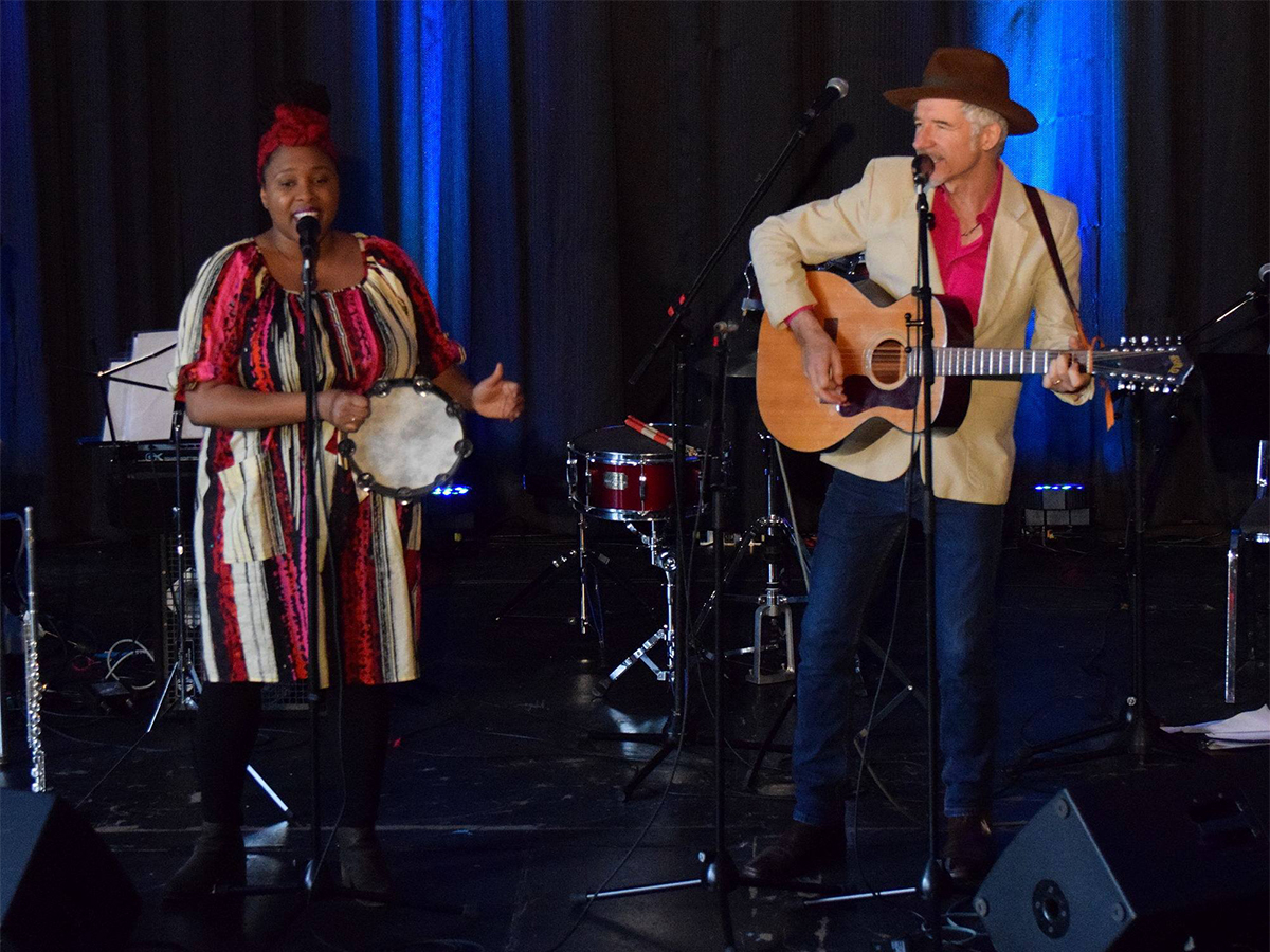 Dan Zanes with Claudia Eliaza